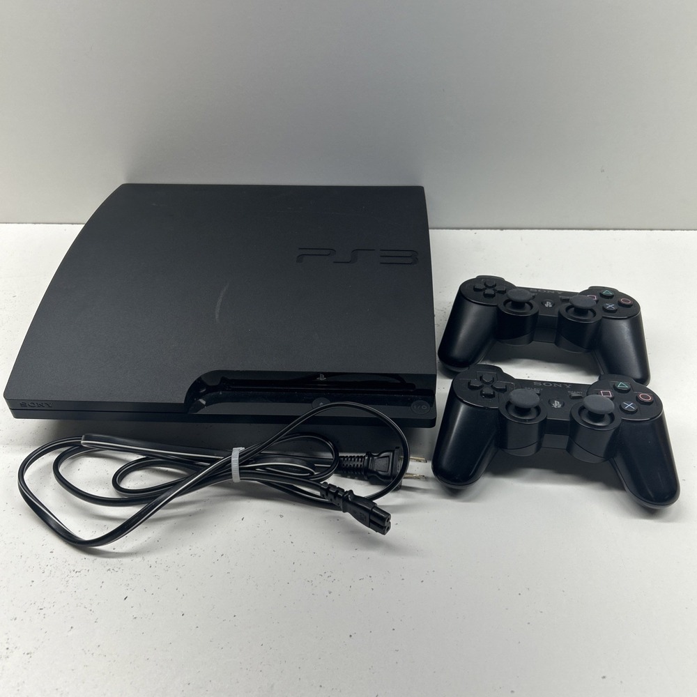 Sony PlayStation 3 Slim Launch Edition 320GB Console - Charcoal Black - ‼️READ‼️